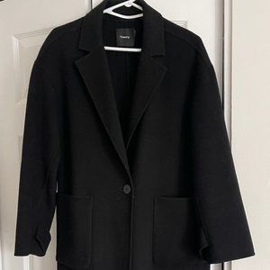 Theory Pea Coat Black Size Small - Perfect Condition